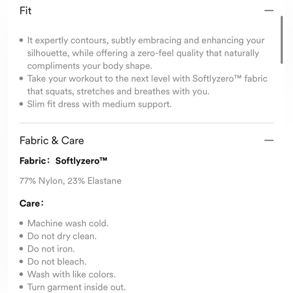 Halara Softly Zero Plush Backless Active Dress - Picture 11 of 11